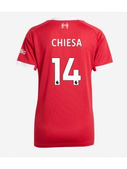 Liverpool Federico Chiesa #14 Replika Hemmakläder Dam 2025-26 Kortärmad